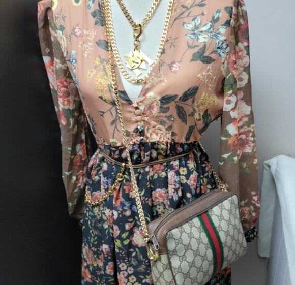 Authentic Gucci vintage web sherry line clutch - Picture 7 of 10